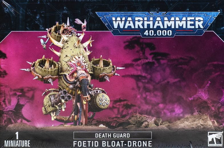 WARHAMMER 40K - DEATH GUARD FOETID BLOAT-DRONE
