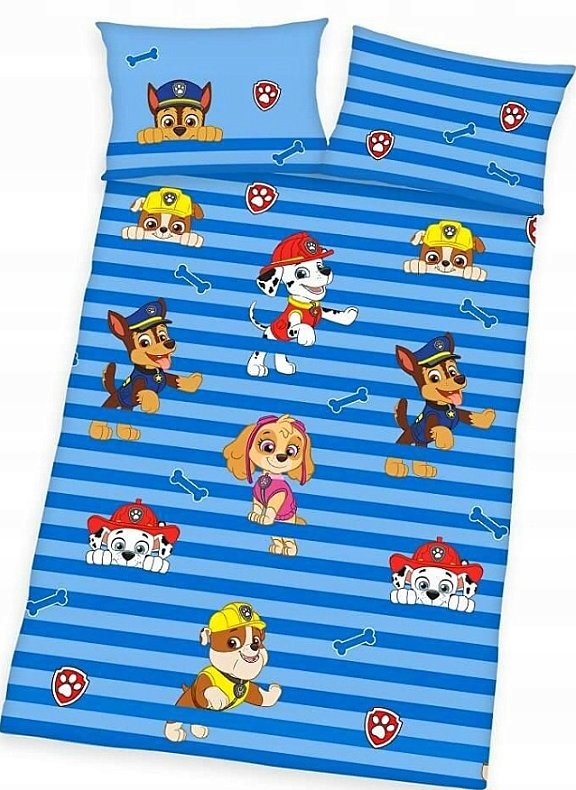 PSI PATROL POŚCIEL NIEMOWLĘCA 100x135 DO ŁÓŻECZKA BAWEŁNIANA CHASE MARSHALL