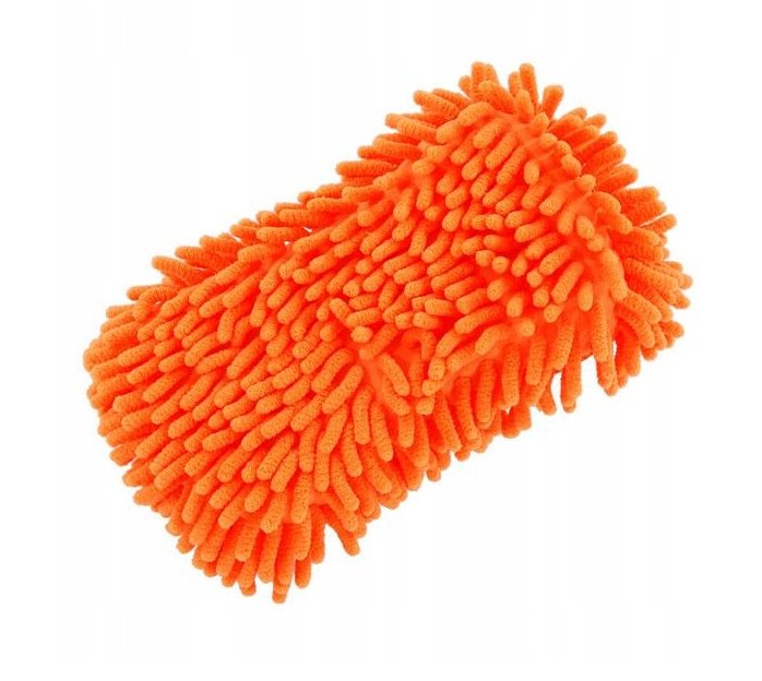 GĄBKA Z UCHWYTEM DO MYCIA CZYSZCZENIA SAMOCHODU RĘKAWICA MIKROFIBRA