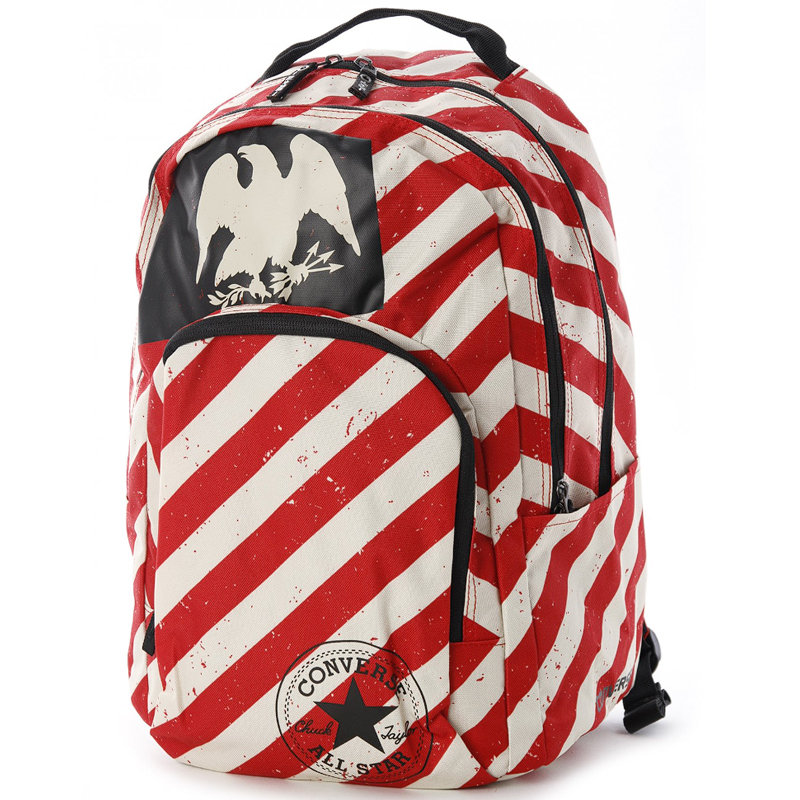 Converse plecak szkolny dwukomorowy kieszeń na bidon 410459-906