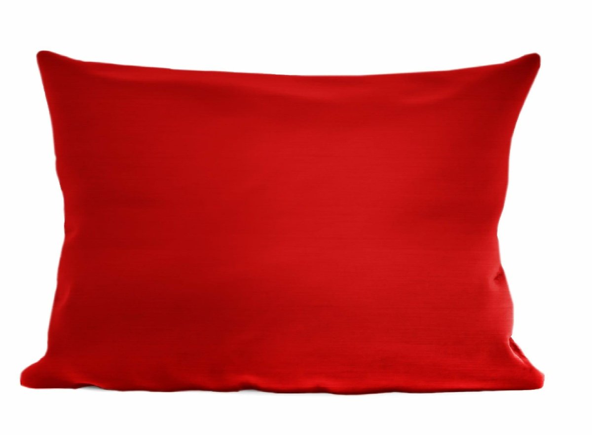 Poszewka 60x60 czerwona jednobarwna