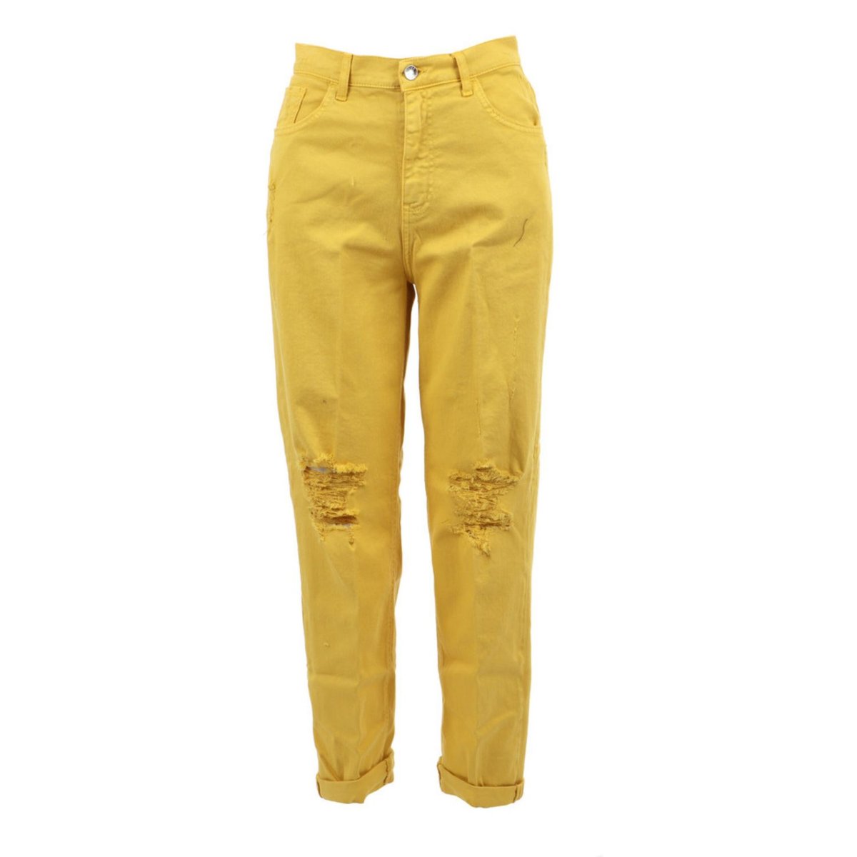 Spodnie damskie Liu Jo Boy Straight jeansowe proste boyfriend-W30