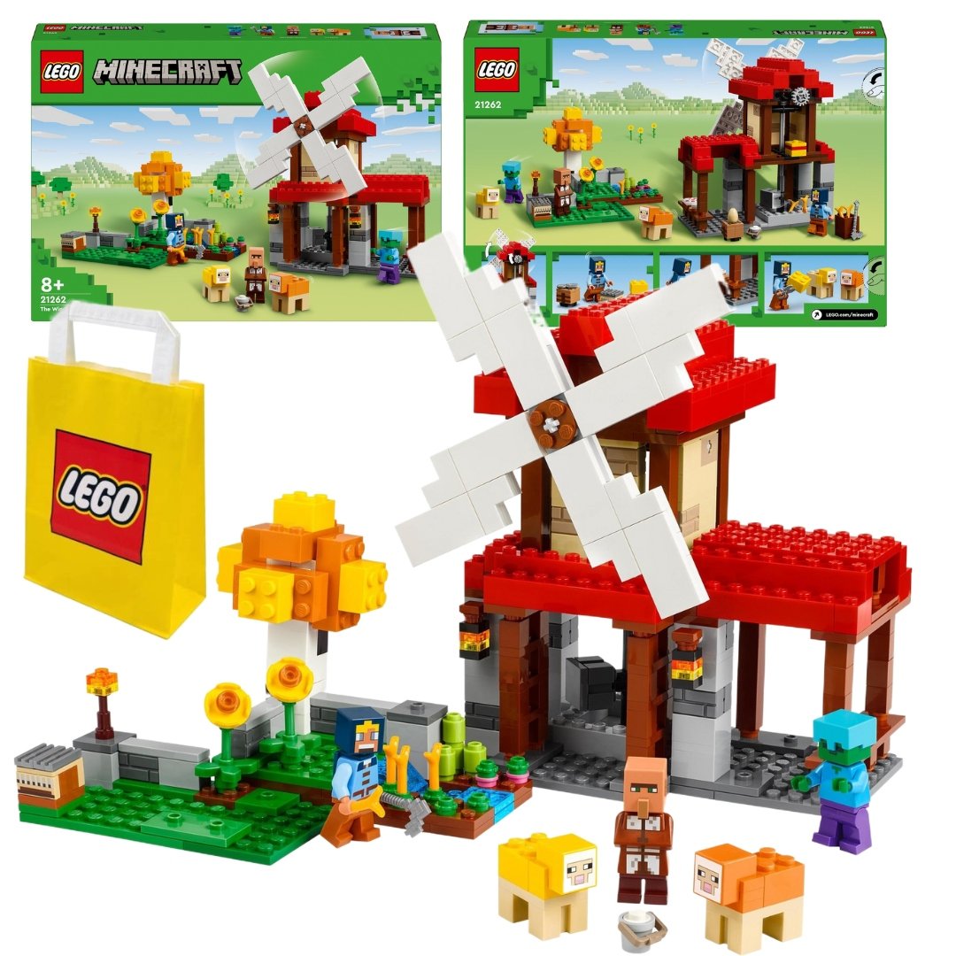 LEGO Minecraft 21262 Farma z wiatrakiem