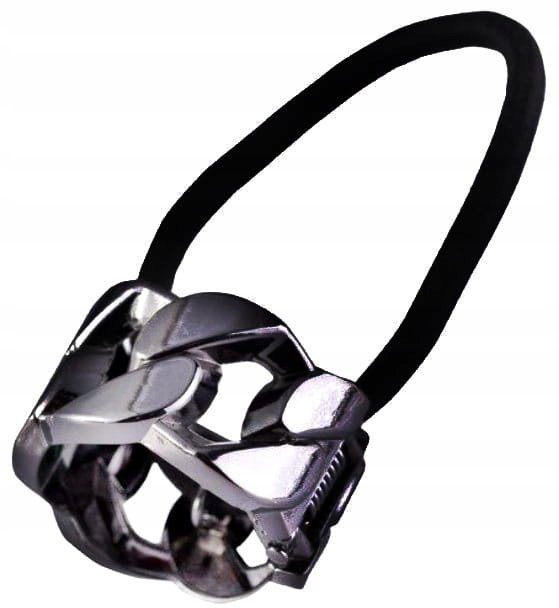 Gumka do włosów rock spinka okrągła zaciskowa