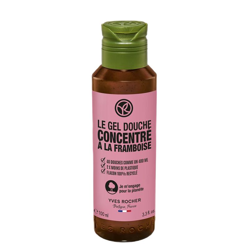 Yves Rocher Skoncentrowany Żel pod prysznic Malina & Mięta 100ml
