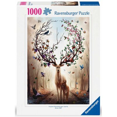 Puzzle RAVENSBURGER Magiczny jeleń 12000459 (1000 elementów)