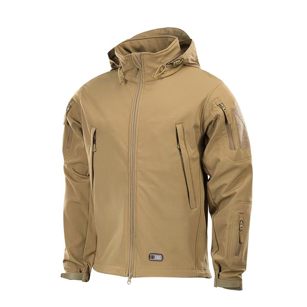Kurtka Męska  M-Tac Soft Shell Jasnobrązowy S