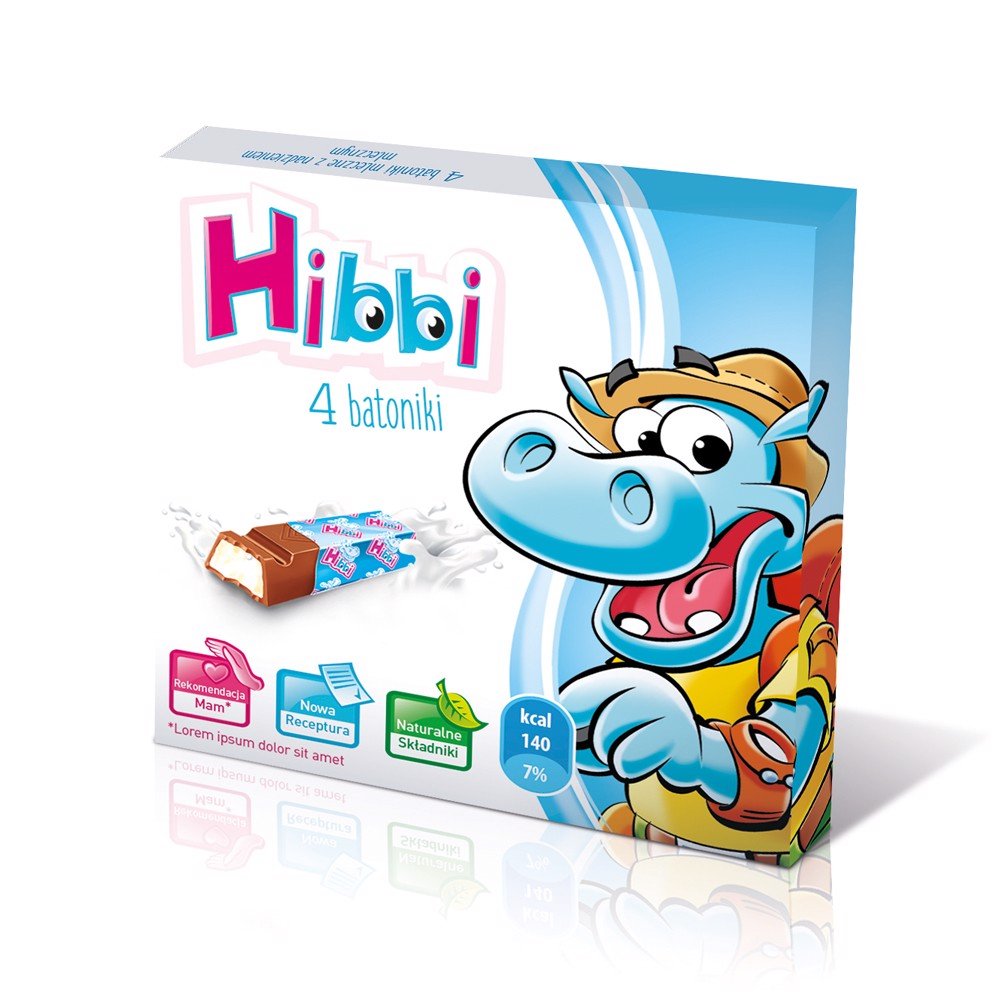 BARON   HIBBI MLEKOLADKI MLECZNE  50G