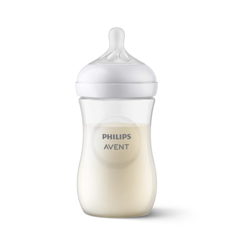 Philips Avent zestaw Natural Respons: butelka 260 ml + smoczek do karmienia 3m+