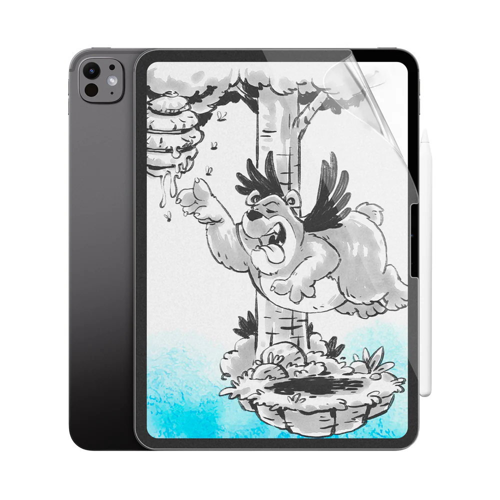 JCPal PaperTech Flex Elektrostatyczna folia ochronna imitująca papier do iPad Pro 11 (M4)
