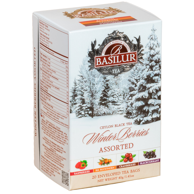 Zestaw herbat WINTER BERRIES ASSORTED saszetki - 20 x 2 g