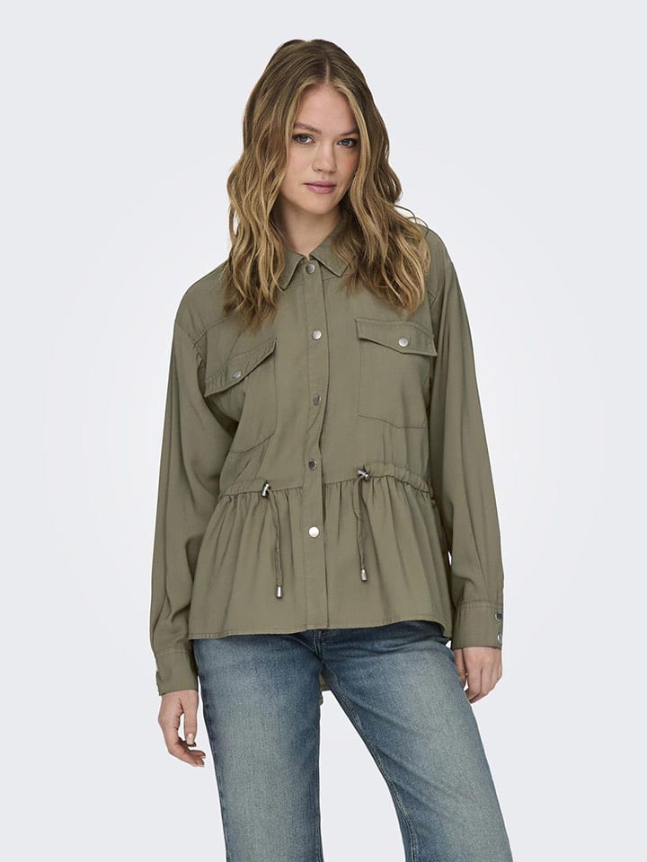 ONLY Koszula w kolorze khaki