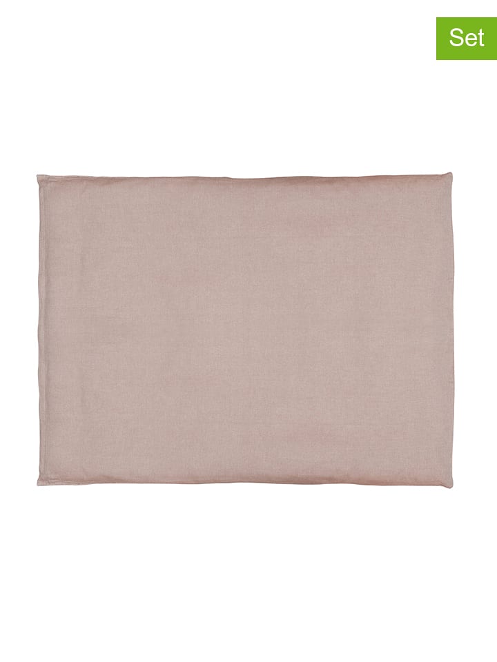 Kindsgut 2-częściowy komplet pościeli w kolorze szaroróżowym