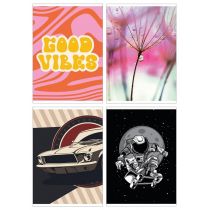 Gimboo Zeszyt A5/60K linia mix (4szt)