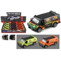 Furgonetka metalowa światło dźwięk MIX