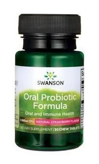 SWANSON Probiotyczna formuła dla jamy ustnej - (30 tab) FF35-99826