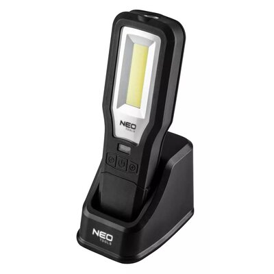 Lampa Warsztatowa 550 Lm Cob Led + Baza + Ładowarka