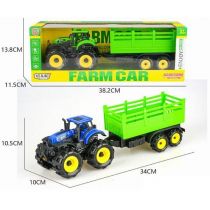 Traktor rolniczy z przyczepą