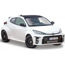 Model metalowy Toyota Yaris 2021 biały 1/24 Maisto