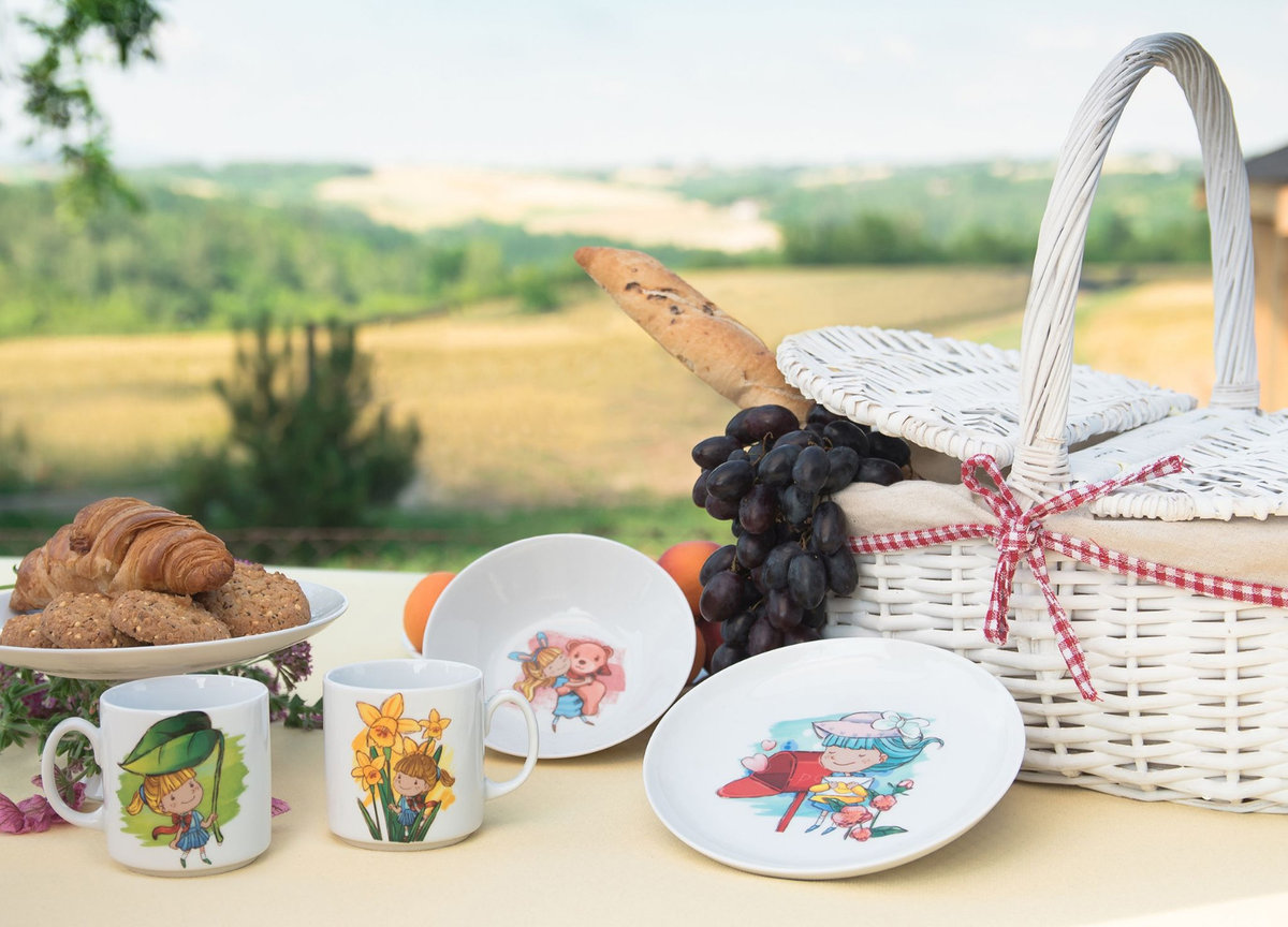 Zestaw dziecięcy dla 1 osoby 3 el. Sunny W023