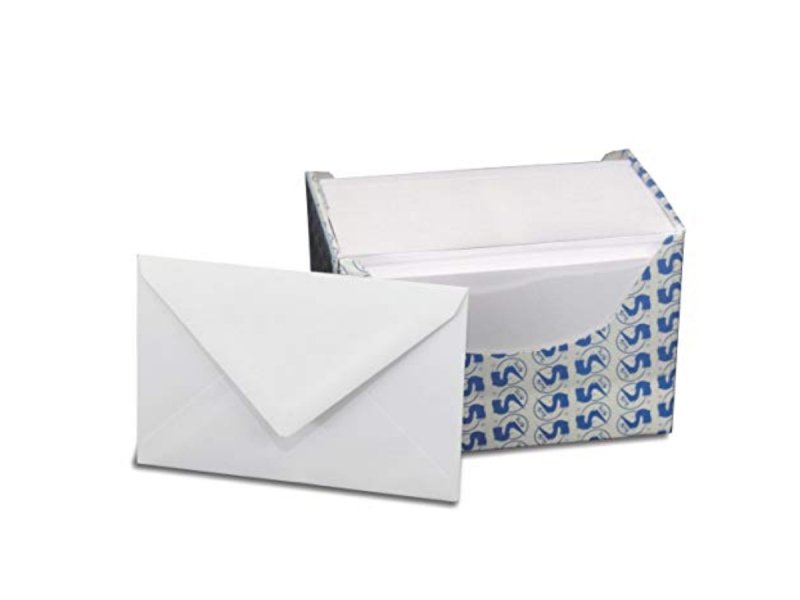 Zestaw KOPERTY Z BILECIKIEM 9x14 cm 100 sztuk