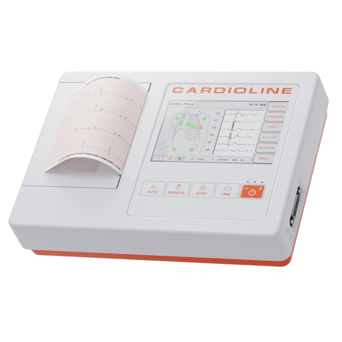 Cardioline Elektrokardiograf ECG100L 12 - kanałowy elektrokardiograf nowej generacji