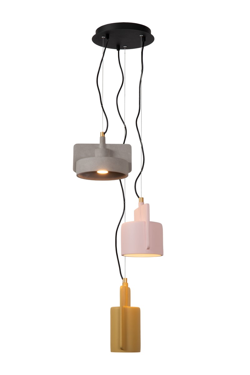 Ninja lampa wisząca beżowa 44415/03/99 Lucide