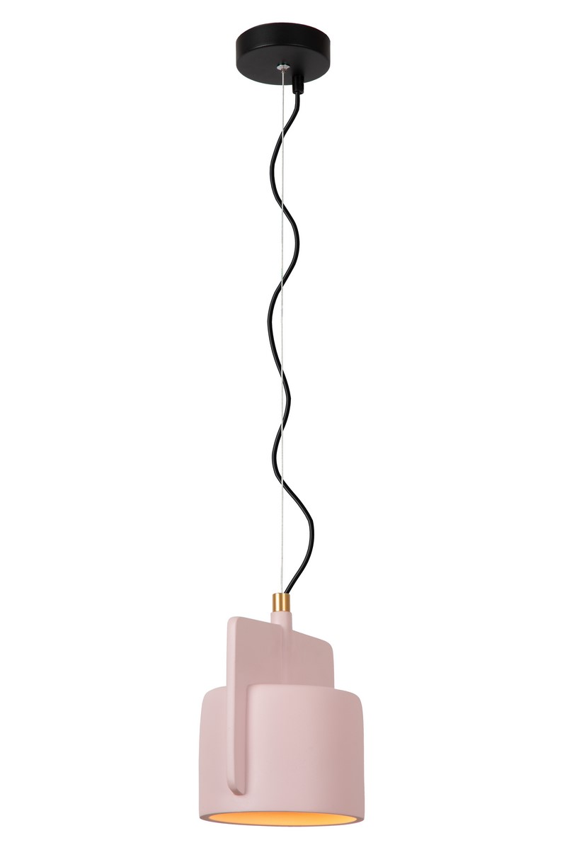 Ninja lampa wisząca różowa 44415/16/66 Lucide