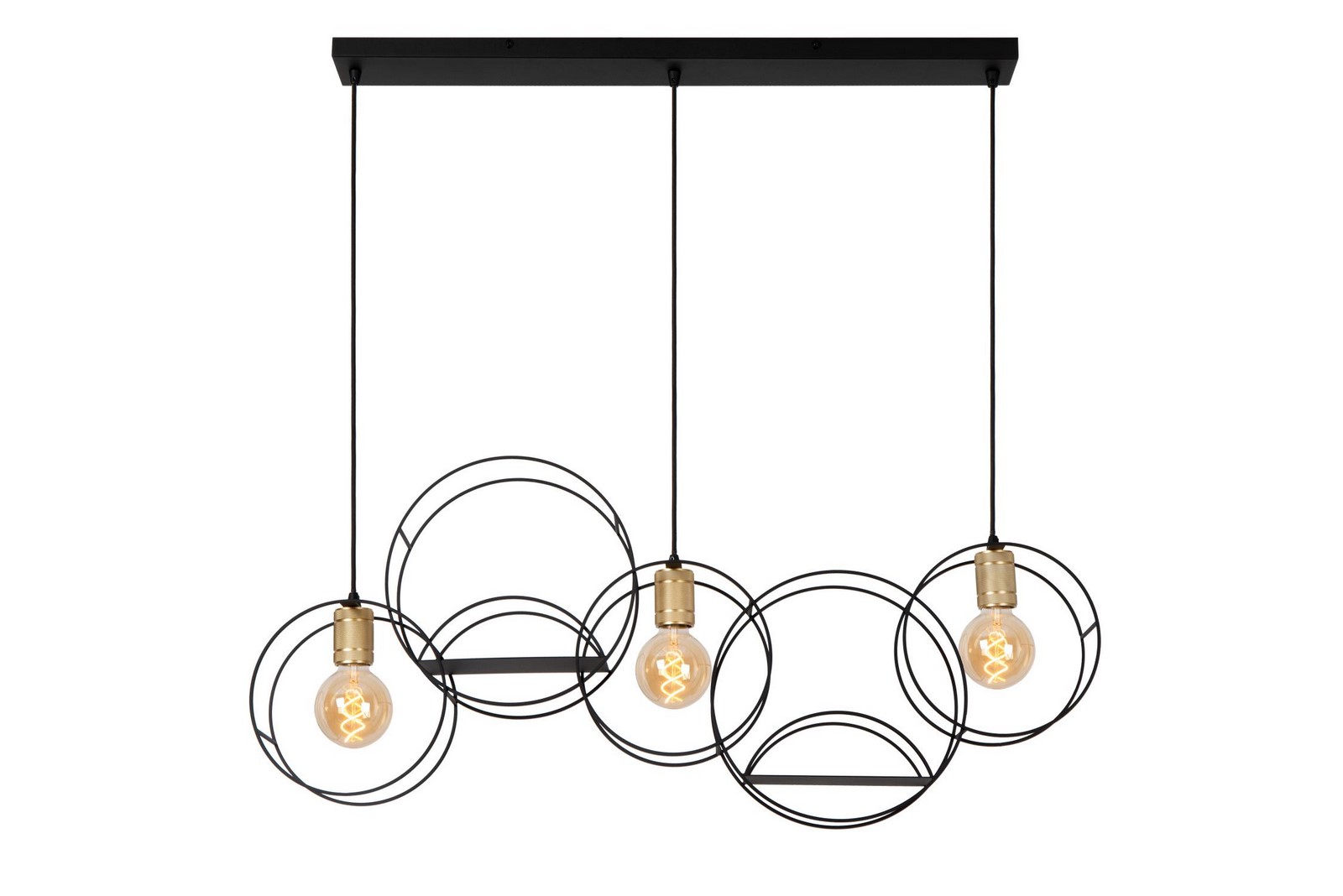 Circle lampa wisząca czarna 21425/03/30 Lucide