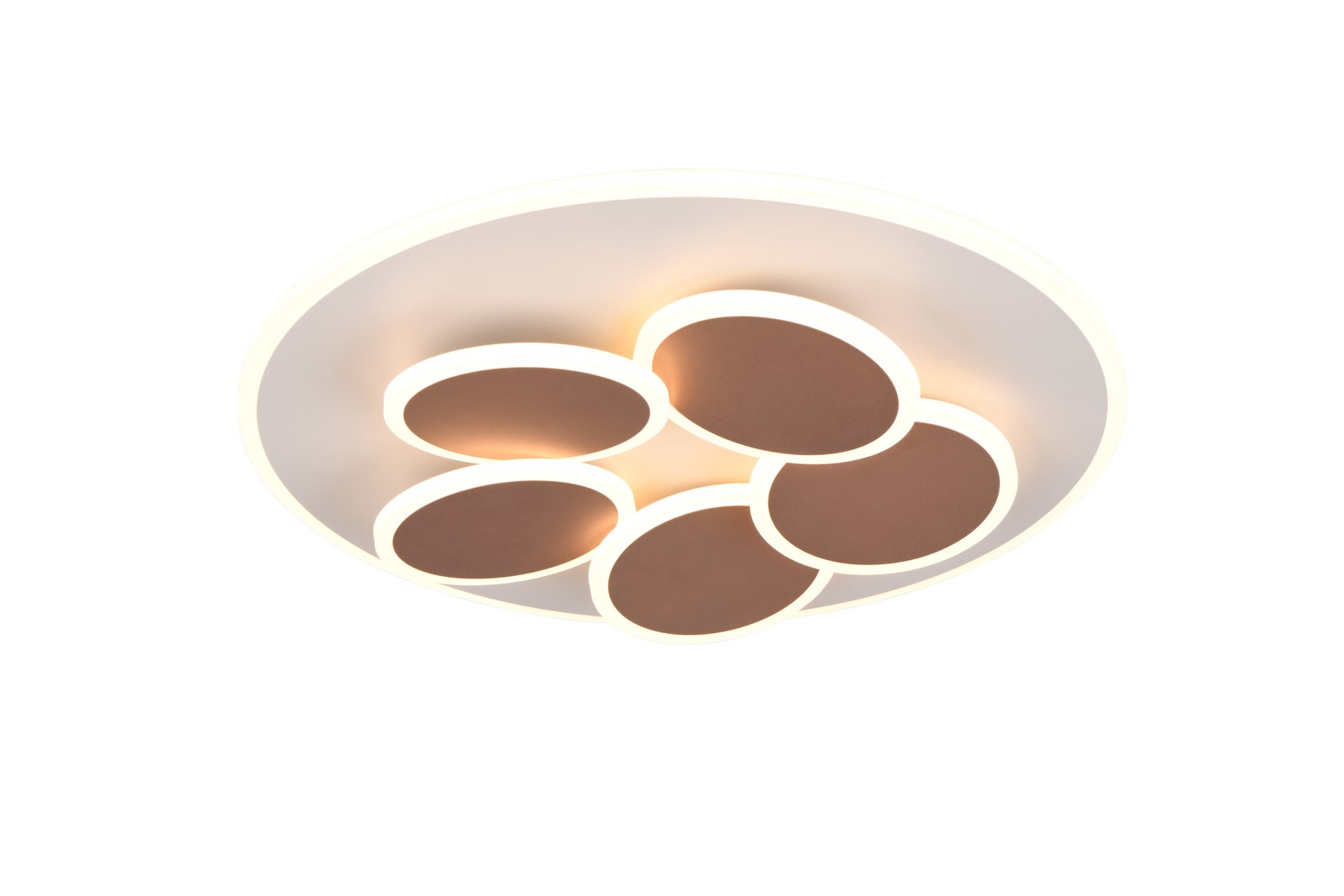 Mandala lampa sufitowa LED szara 653210676 Trio