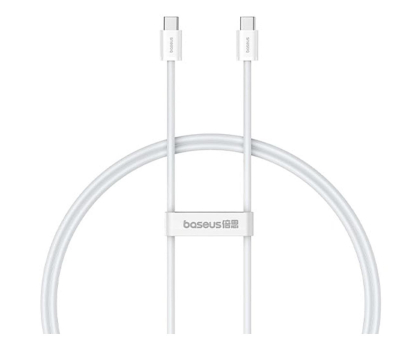 Baseus Kabel do ładowania  USB-C Superior 2 100W 1m (biały)