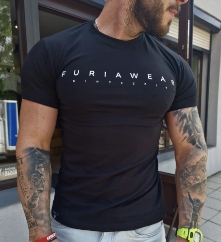 Koszulka męska czarna Furia Wear