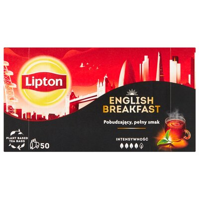 Lipton English Breakfast 100 g (50 torebek)