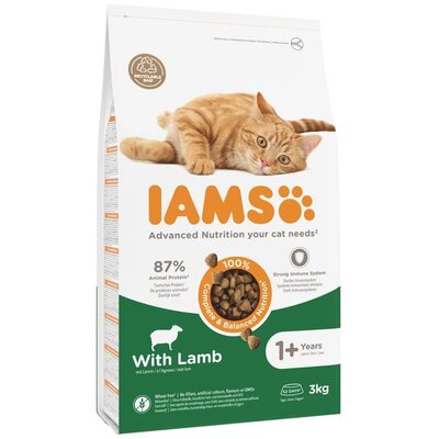 IAMS Adult z jagnięciną 3 kg