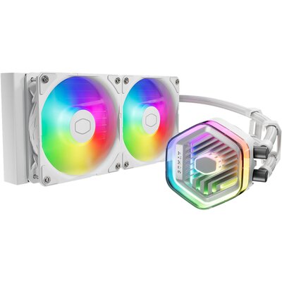 Chłodzenie wodne COOLER MASTER MasterLiquid 240 Atmos Biały MLX-D24M-A25PZ-RW