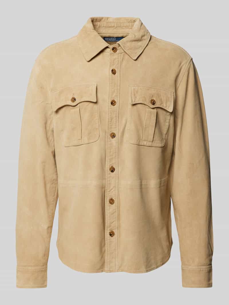 Kurtka koszulowa z kieszeniami z patką na piersi