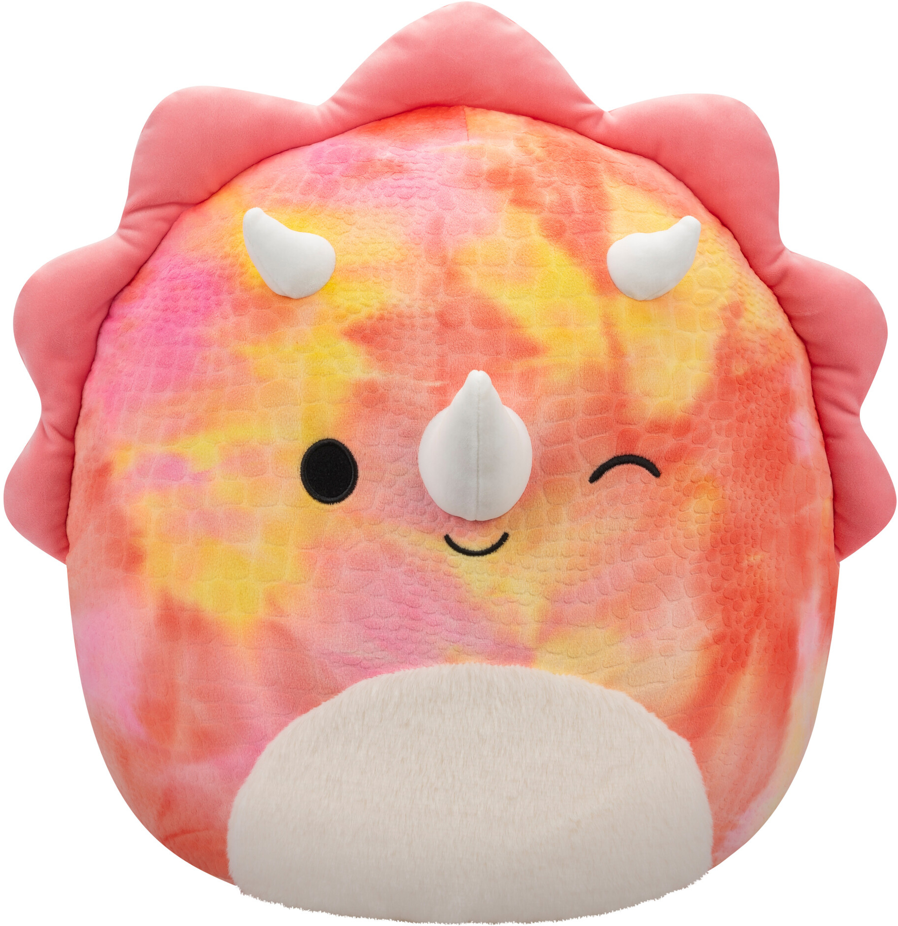Pluszowa maskotka Squishmallows Mrugający triceratops Trinity 40 cm (0196566412316)