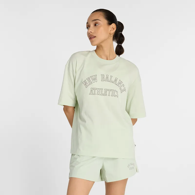 Koszulka damska New Balance WT43542NUM  miętowa