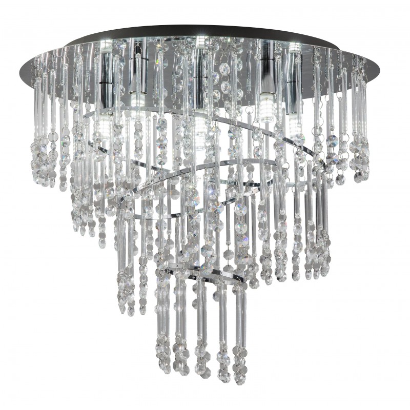 ZUMA LINE 19154L TERRE LAMPA SUFITOWA CHROME