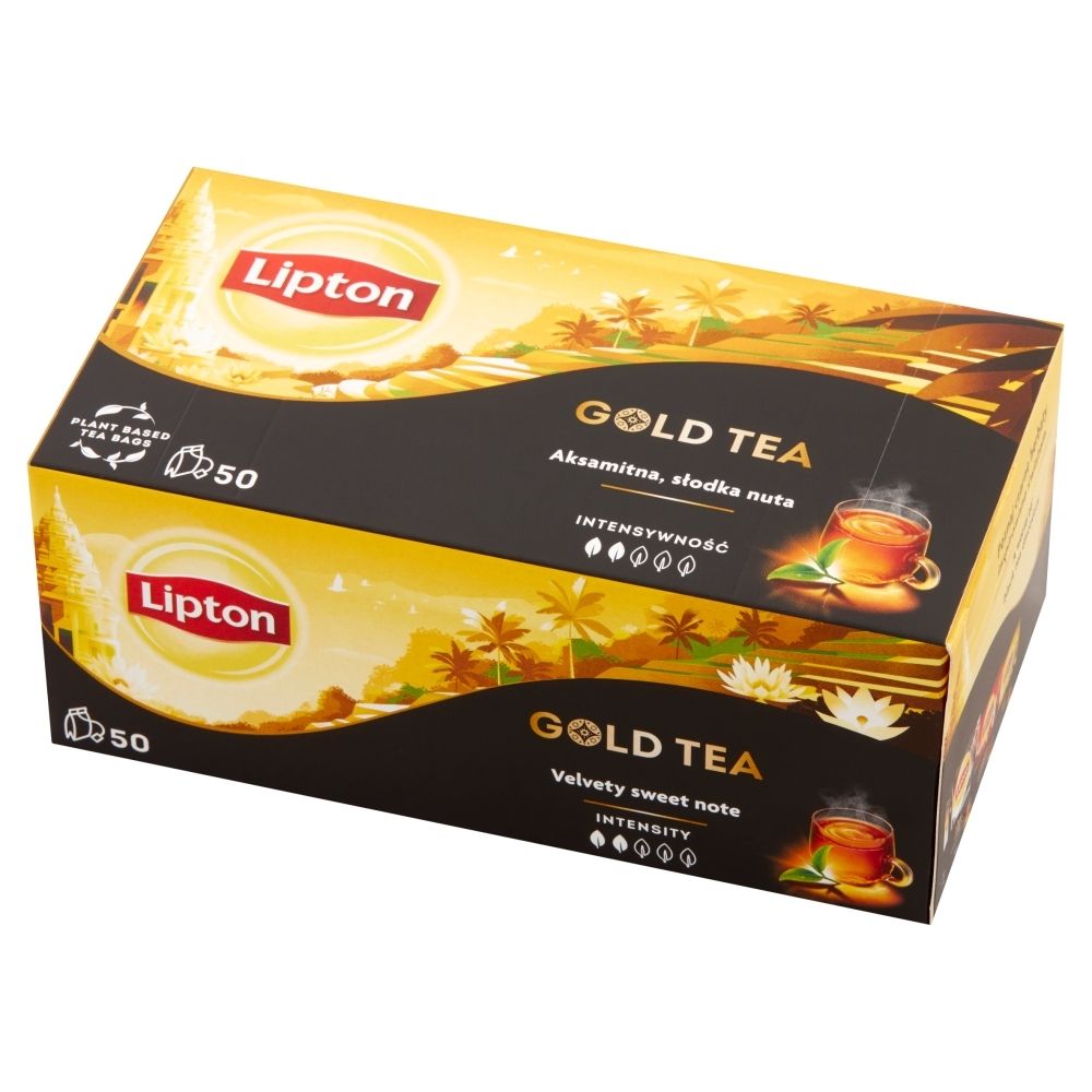 Herbata LIPTON Gold (50 sztuk)