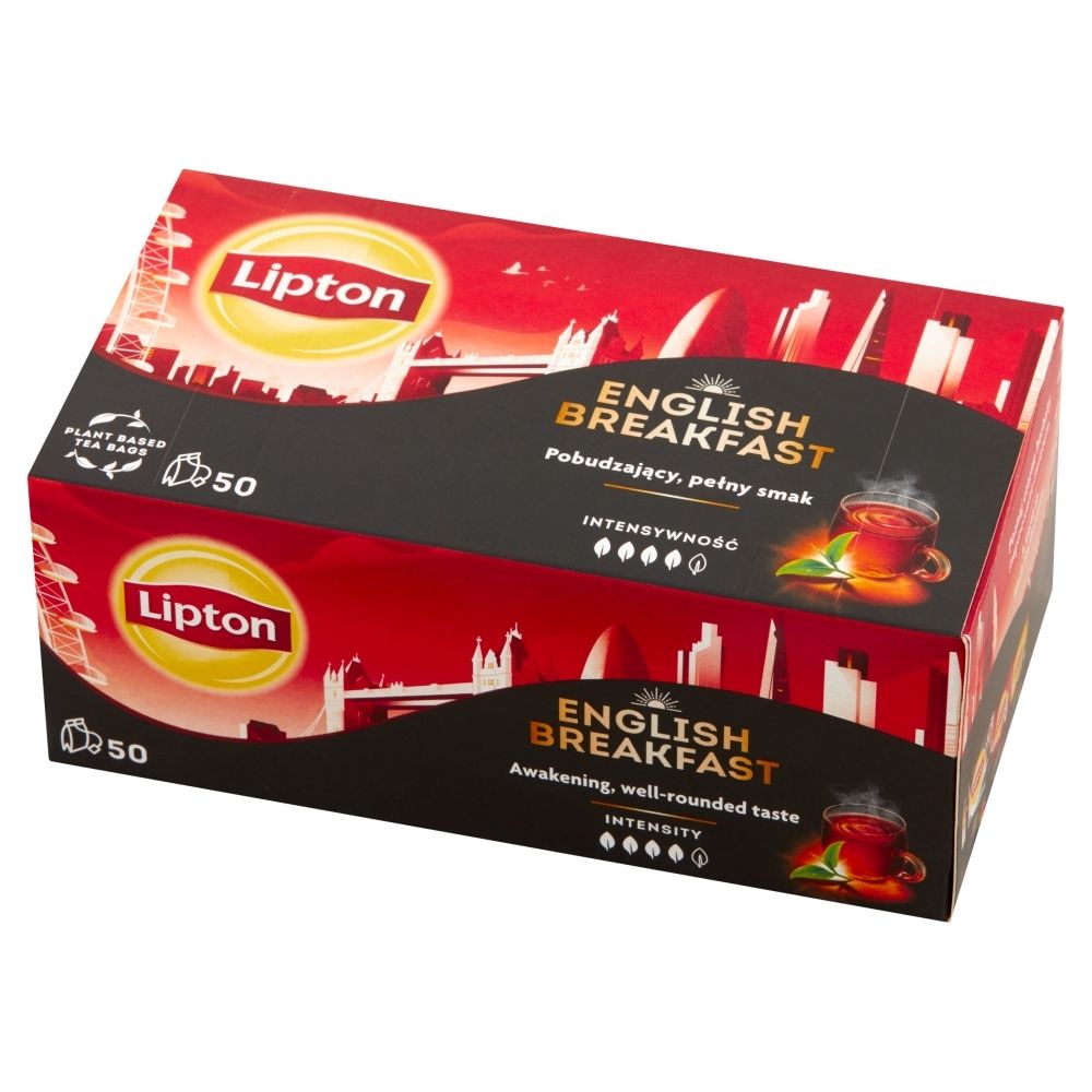 Herbata LIPTON English Breakfast (50 sztuk)
