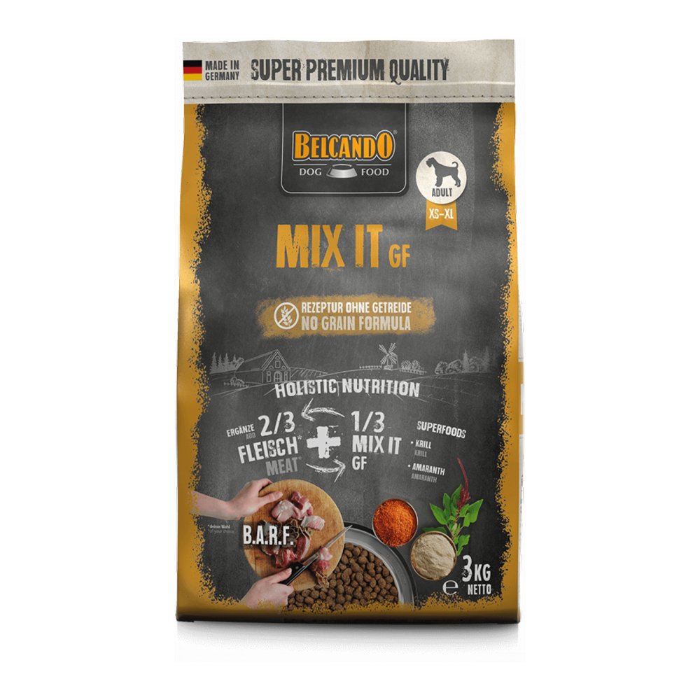 Belcando Mix It Gf Sucha Karma Dla Psów Uzupełniająca Barf 3Kg