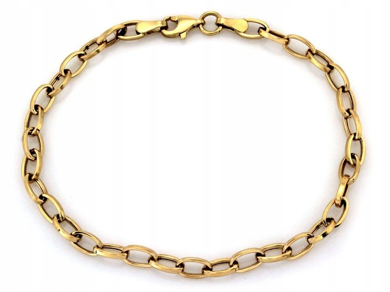 Złota Bransoletka 585 Ankier Do Charms 14Kt