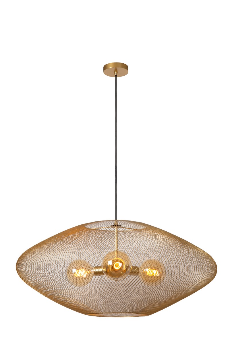 Mesh lampa wisząca złota 21423/88/02 Lucide