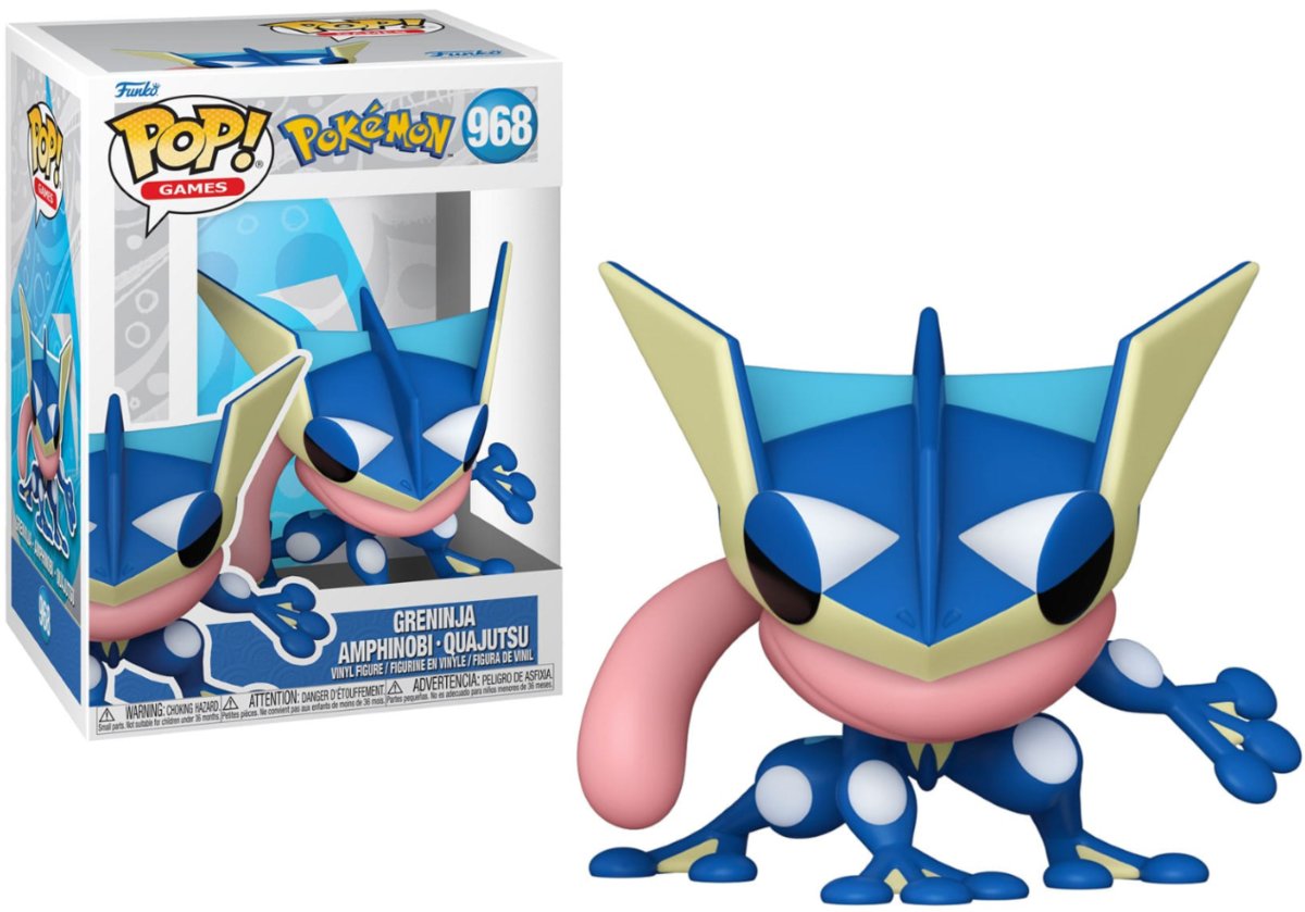 Funko POP!, Games, figurka kolekcjonerska, Pokemon, Greninja