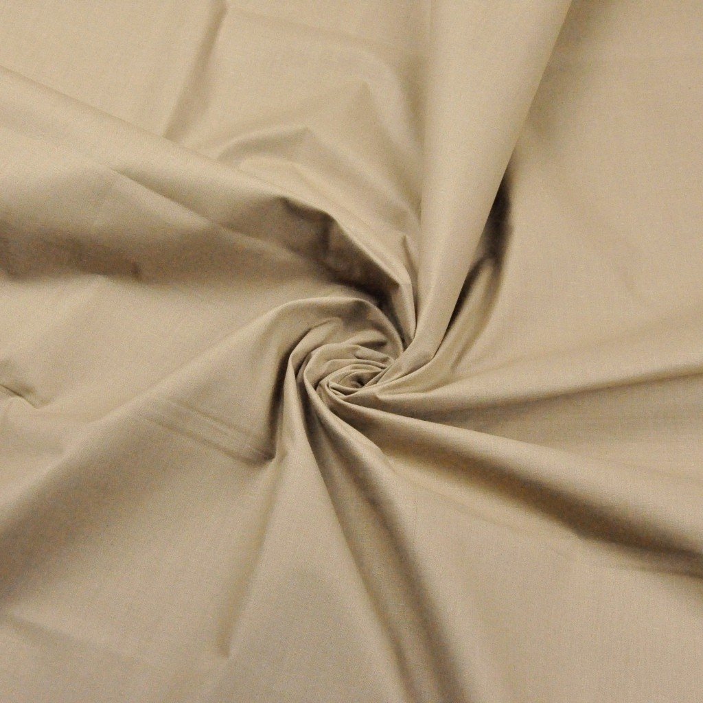 Tkanina bawełniana jednokolorowa kawa z mlekiem 220cm - 25