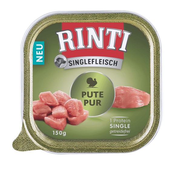 RINTI Singlefleisch Turkey z indykiem 150g