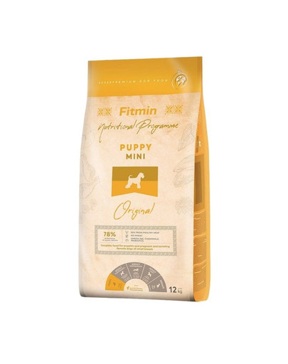FITMIN dog mini puppy 12 kg dla szczeniąt ras małych -