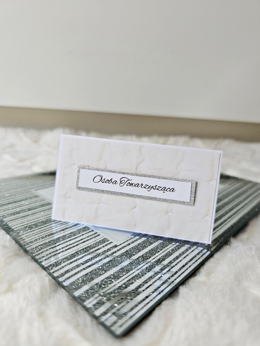 Winietki na stół baby shower chrzest święty - MyPerfectDay