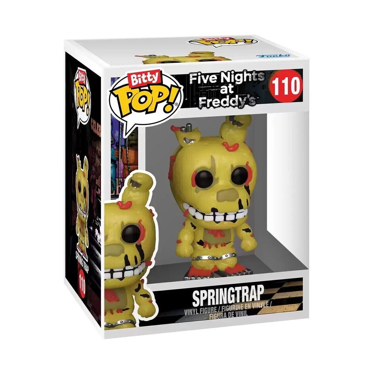 five nights at freddy's bitty springtrap 2.5cm funko pop! fnaf figurka